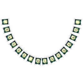 Bandeirinha Banner de Bunting Dinossauro Trendy T-Rex