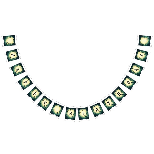 Bandeirinha Banner de Bunting Dinossauro Trendy T-Rex (Todos)