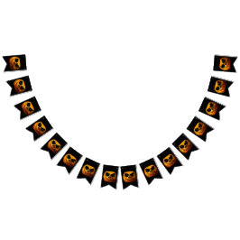 Bandeirinha Banner de Bunting do Festa Halloween