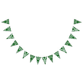 Bandeirinha Banner de Bunting do Triângulo de Pinos Feriados
