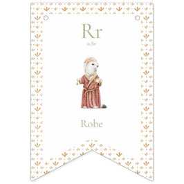 Bandeirinha Banner de Bunting N-Z