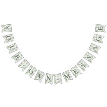 Banner de Casamento Eucalyptus & Fern Rings