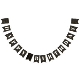 Bandeirinha Banner de Festa de aniversário com tema mágico