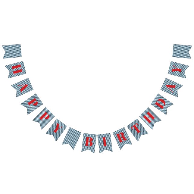 Bandeirinha Banner de Festa de aniversário do comboio temático (Todos)