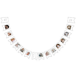 Bandeirinha Banner de Foto Mensal STELLA Baby First Year