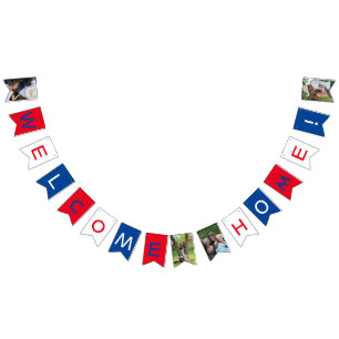 Bandeirinha Banner de Fotografia inicial de boas-vindas