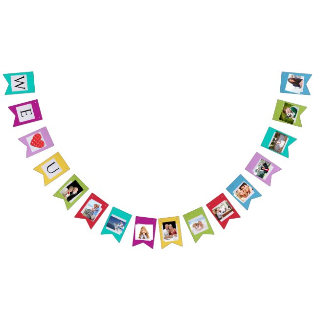 Bandeirinha Banner de Fotografias Personalizado (Todos)