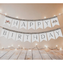 Banner de reabastecimento de camas de saia vermelh