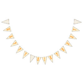 Bandeirinha Banner de Sinalizadores de Bunting Party de Bomba 