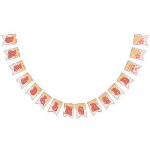 Bandeirinha Banner de solteira retrorreflectora, azuis e engaj