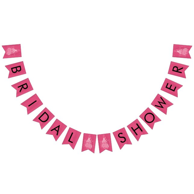 Bandeirinha Banner do Chá de panela do palhaço branco elegante (Todos)