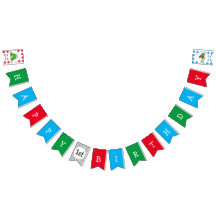 Banner Feliz de Aniversário da Tartaruga Bonita