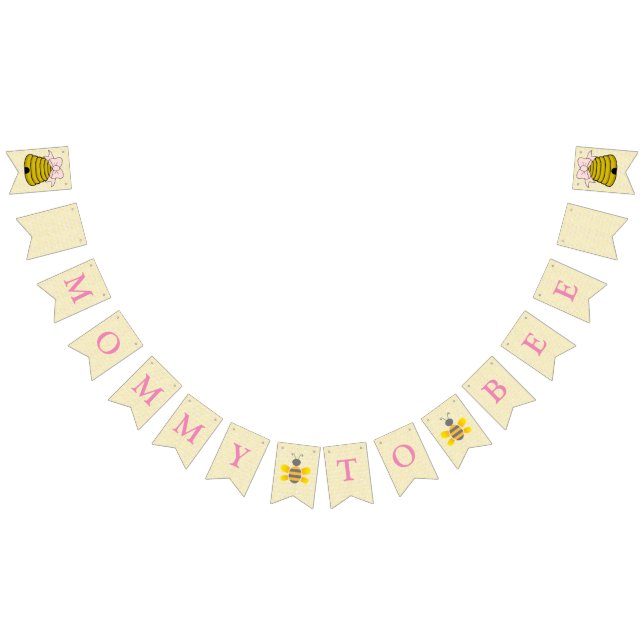 Bandeirinha Banner mamãe a Sinalizador de Chá de fraldas (Todos)