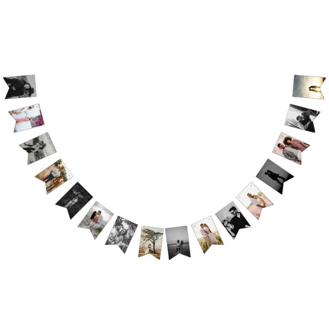 Bandeirinha Banner Personalizado de Fotografias do chá de pane (Todos)