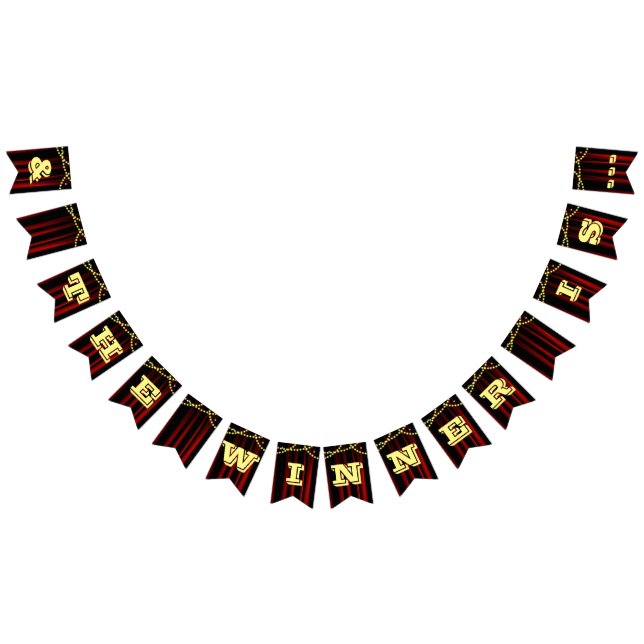 Bandeirinha Banner Personalizado de Luzes de Filme do Prêmio S (Todos)