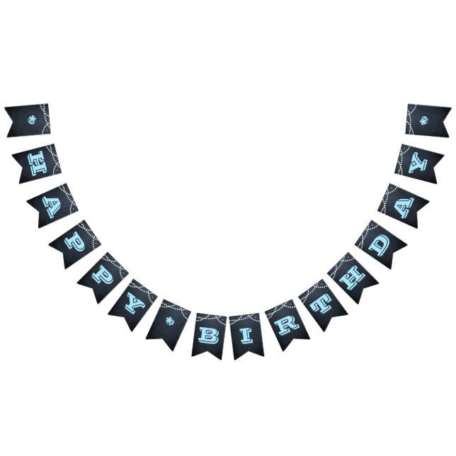 Bandeirinha Banner Personalizado de Todas as Ocassões Luzes Az (Todos)