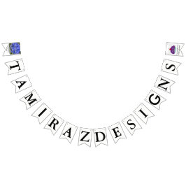 Bandeirinha Banner White Bunting do Site da Feira de Artesanat