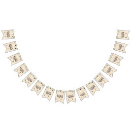 Bandeirinha Bem-vindo Ramadã, caligrafia árabe