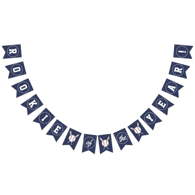 Bandeirinha Bisbilhote do ano de baseball temed (Todos)