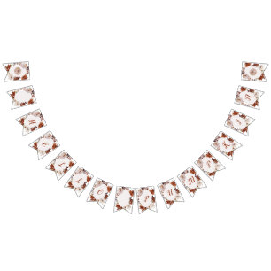 Bandeirinha Boho fall Olá, abóbora