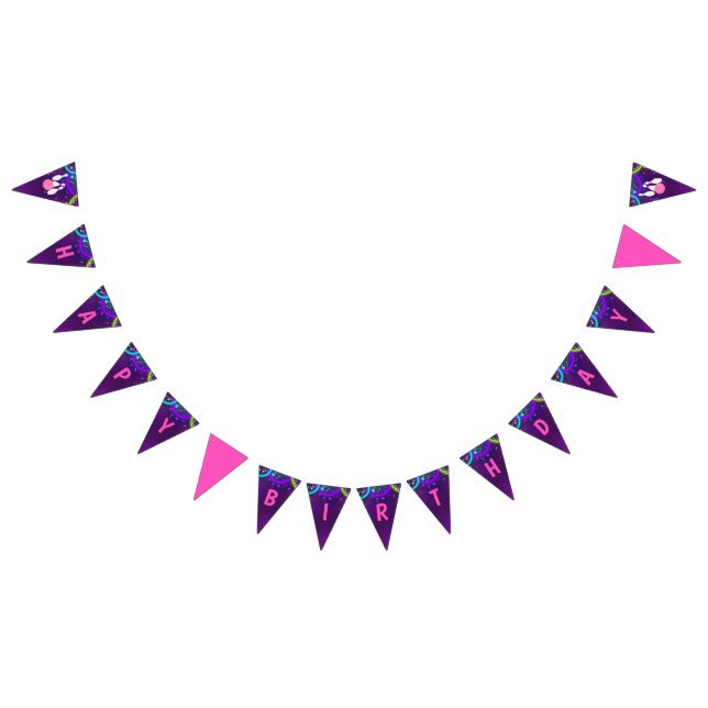 Bandeirinha BOLICHE BUNDANDO FLAGS Boliche Banner (Todos)