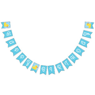 Bandeirinha Borracha Ducky Party Kids Baby