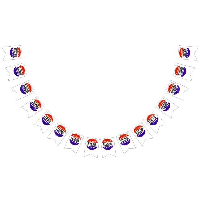 Bandeirinha Botão de eleição (Todos)