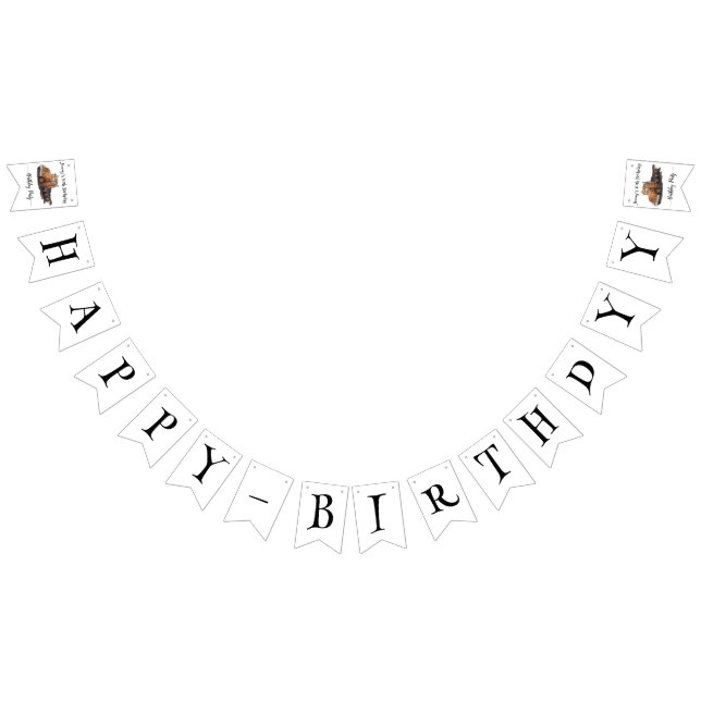 Bandeirinha Boys Birthday Party Orange Semi Truck (Todos)