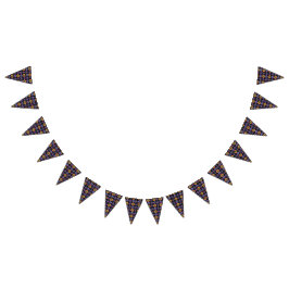 Bandeirinha Burst Psicodélico