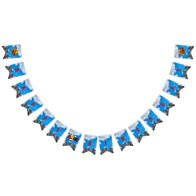 Bandeirinha Capitão Um Dercalho Feliz Aniversário (Todos)