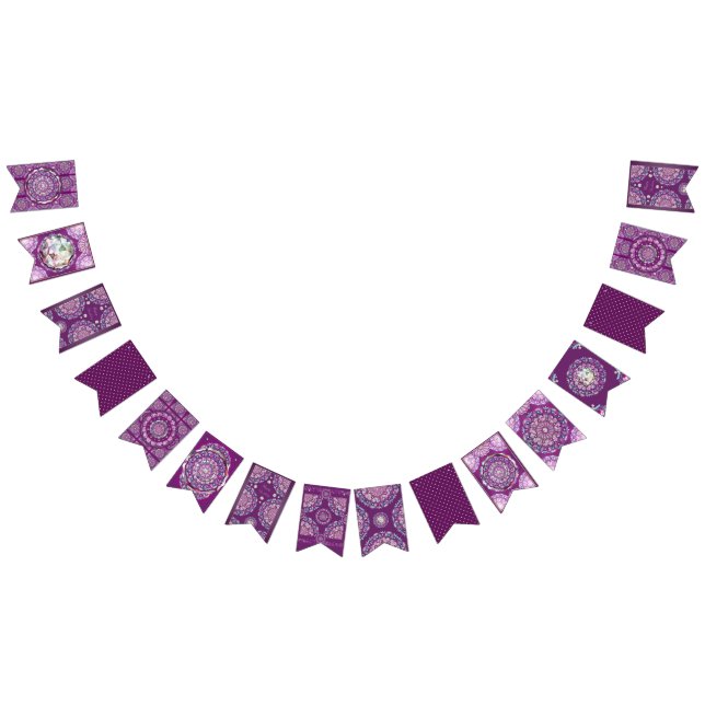 Bandeirinha Cardinal Red Rosace (Todos)