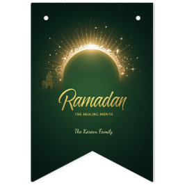 Bandeirinha Cartão de Férias Ramdan Kareem