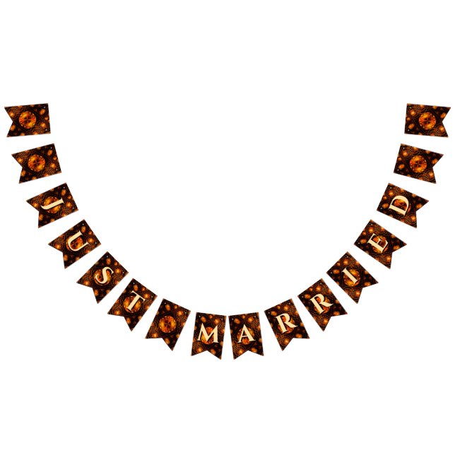 Bandeirinha Casamento Clássico Boho Moderno Elegante Dourado # (Todos)