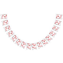 Bandeirinha Casamento com Flor de Cereja Japonês Moderno em Wa