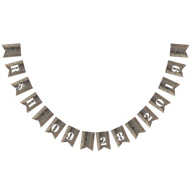 Bandeirinha casamento da farinha de madeira do país russo ocid (Todos)