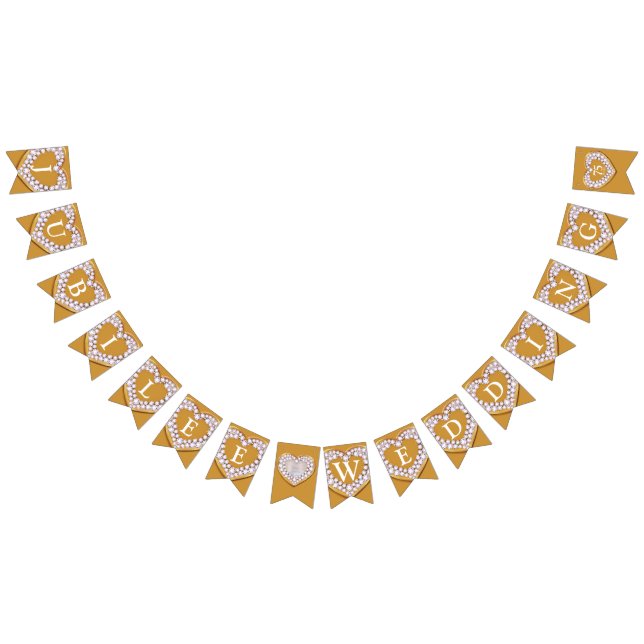 Bandeirinha Casamento de 75º aniversário do casamento Jubilee (Todos)