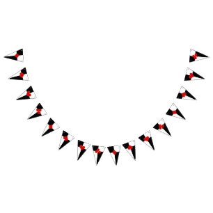 Bandeirinha Casino Festa de aniversário Decor, Cartões Poker d