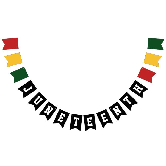 Bandeirinha Celebração da História Negra da Liberdade em 1865 (Todos)