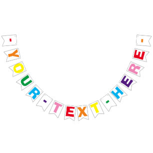 Bandeirinha CELEBRE! 🎉 Design de Faixa de Bandeirolas Persona