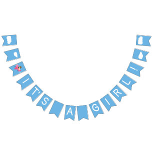 Bandeirinha Chá de fraldas de Escritora do Urso de Teddy Bonit