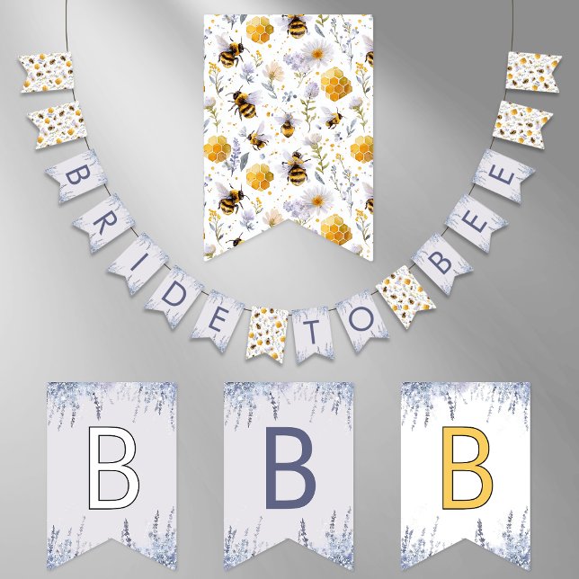 Bandeirinha Chá de Panela Noiva Abelha Rainha Abelhas Mel Lava (Criador carregado)