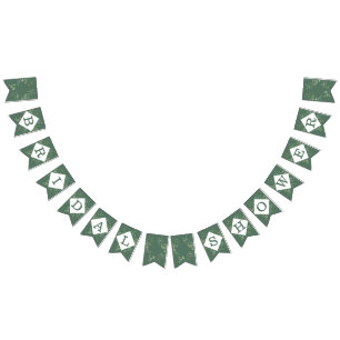 Bandeirinha Chuva de Noiva Botânica de Eucalipto Moderna