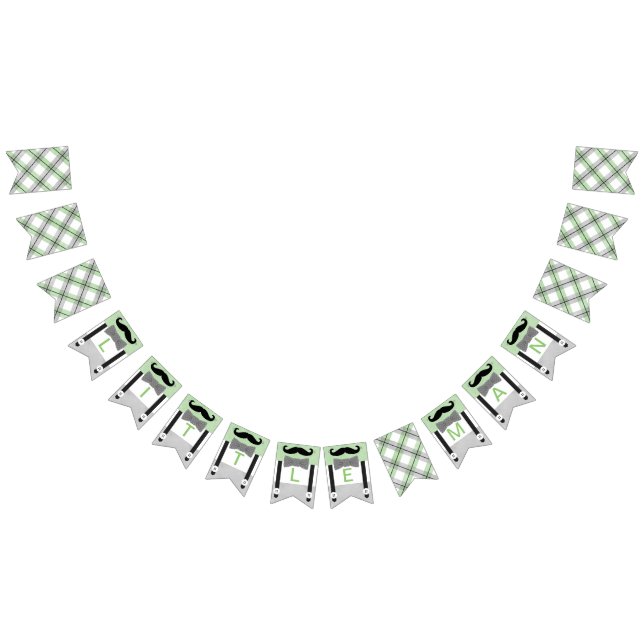 Bandeirinha Cinza verde, , chá (Todos)