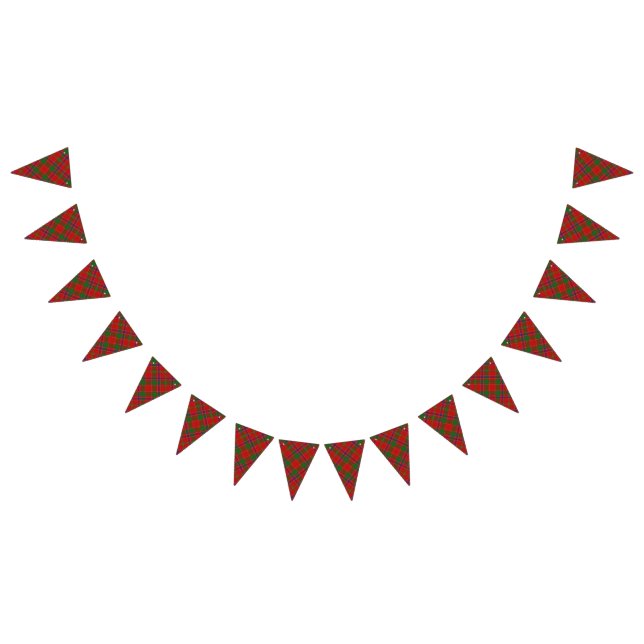 Bandeirinha Clã Munro Tartan (Todos)