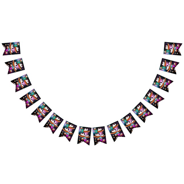 Bandeirinha Cobaia engraçada do espaço (Todos)