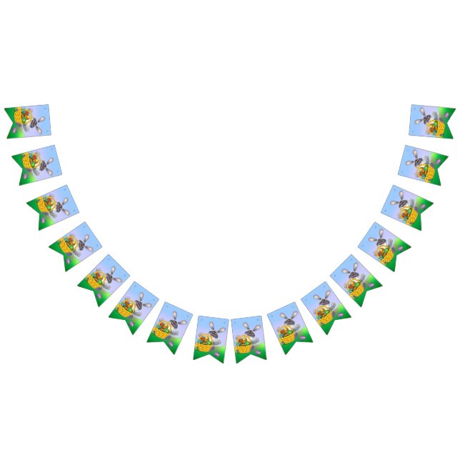 Bandeirinha Coelho da Páscoa (Todos)