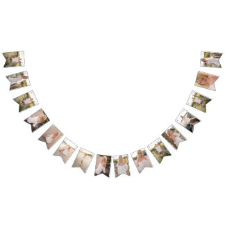 Bandeirinha Colagem de Fotos de Formatura Simples Minimalista 