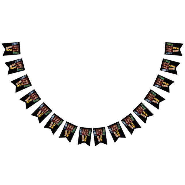 Bandeirinha coleção de matrícula enferrujada 65 anos (Todos)