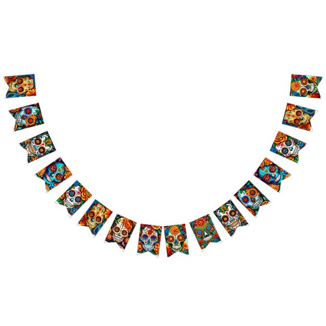 Bandeirinha Crânio (Todos)