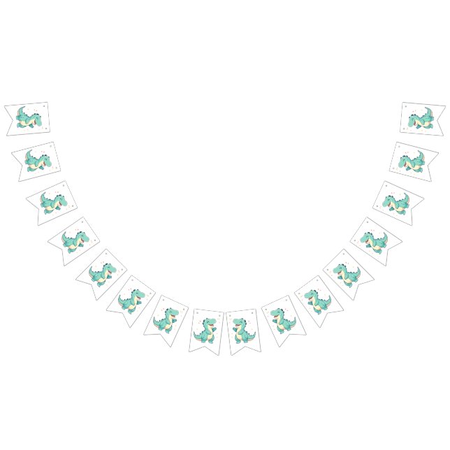 Bandeirinha Crianças Dino Mite! Dinossauro Cinto Aniversário T (Todos)